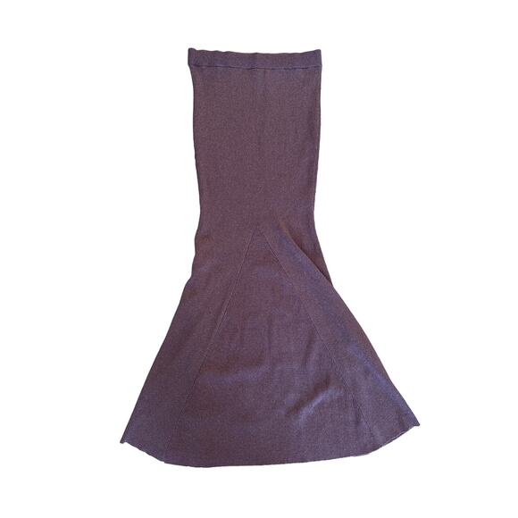 Amanda Uprichard - Vanita Knit Maxi Skirt in Brown - Picture 4 of 5